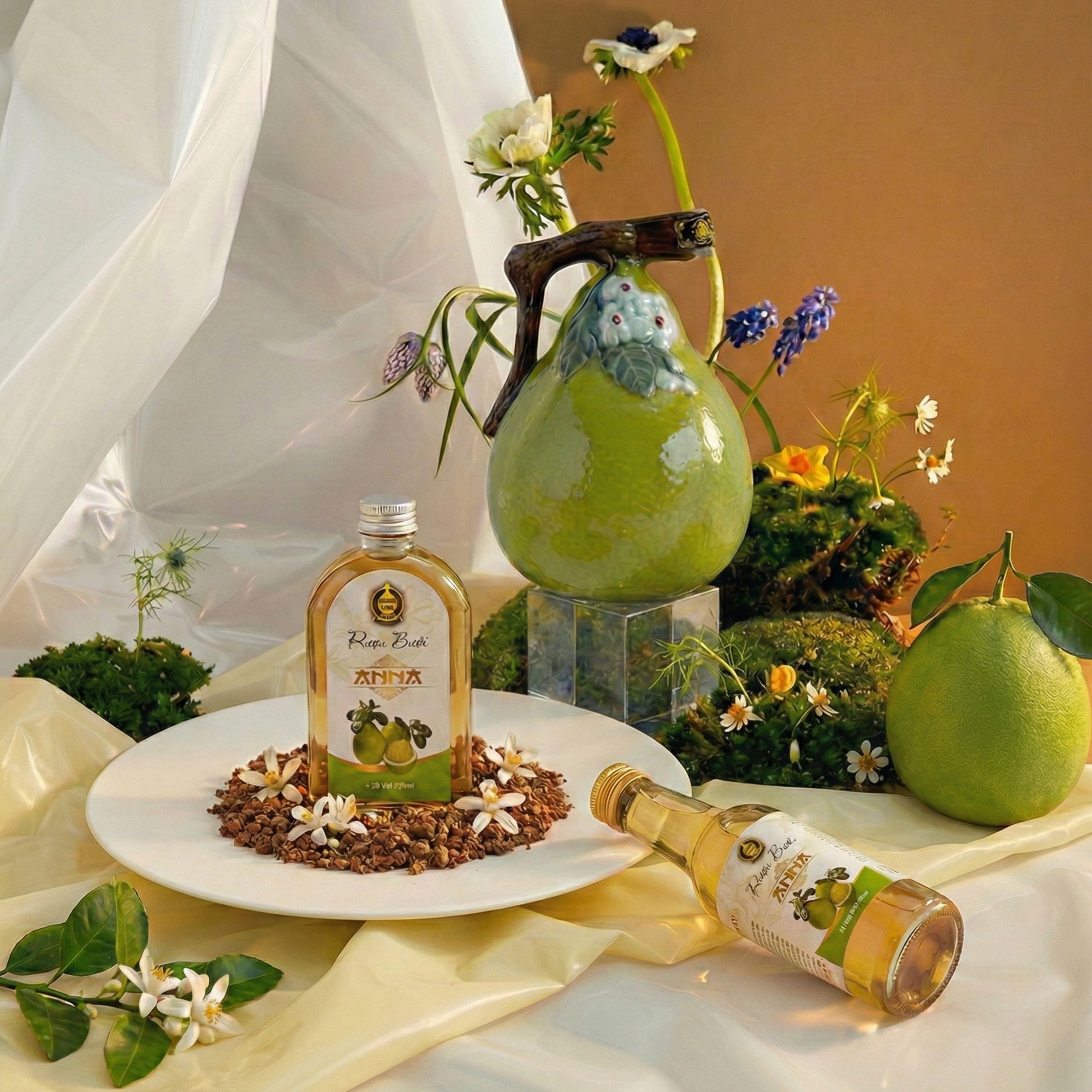 Chai mini rượu bưởi